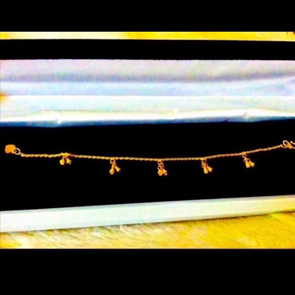 24k SOLID GOLD BELL BRACELET/ 6.5” LENGTH 🔥 - Picture 2 of 9
